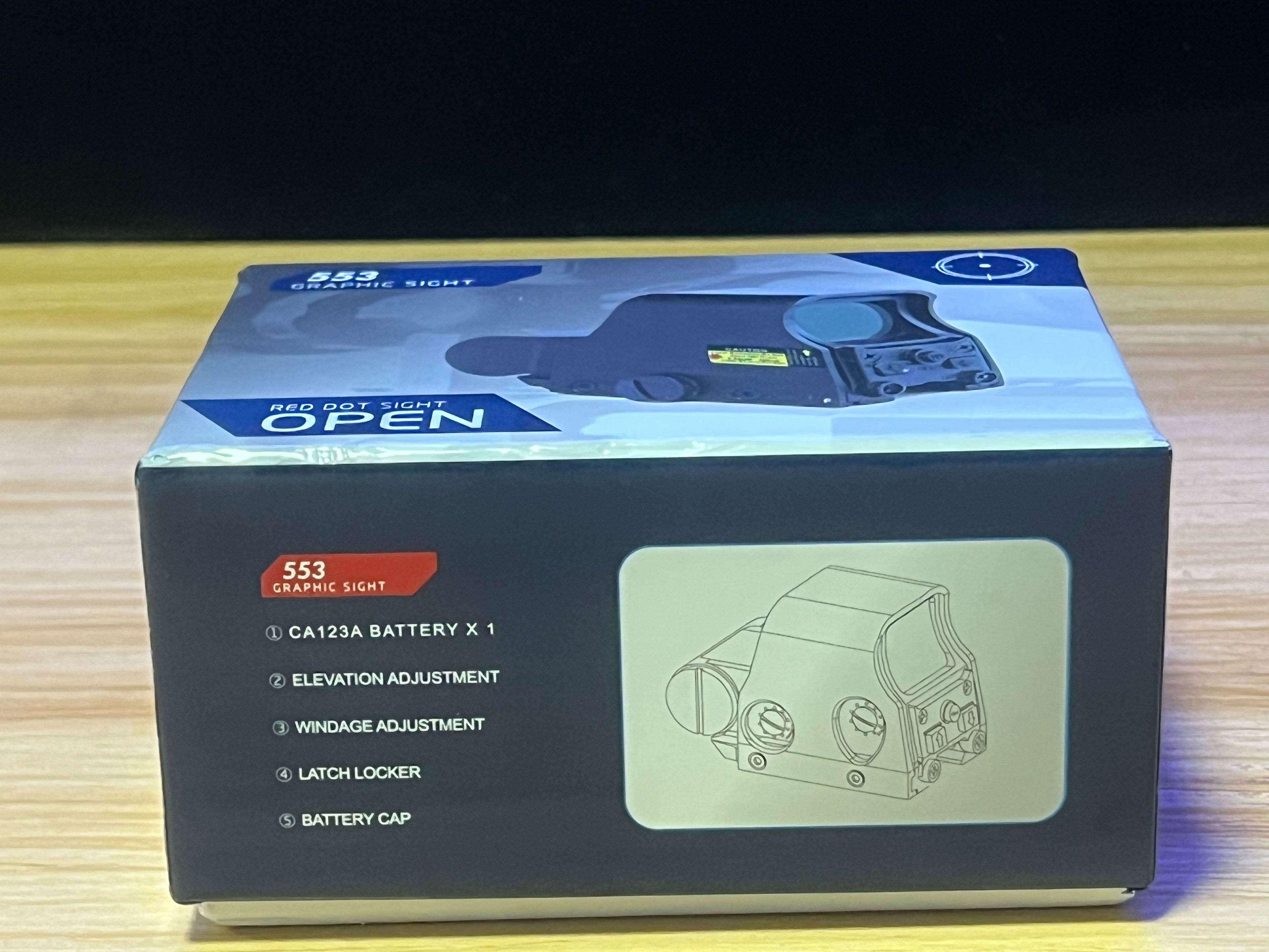 553 Holography Telescope for Toy Gun